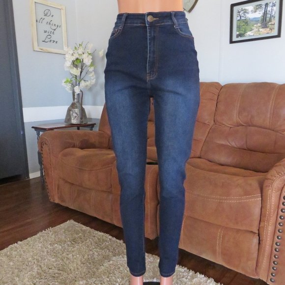 BOB‎ Jeans Distressed High-Waist Skinny Jeans 13/14 - Picture 1 of 7